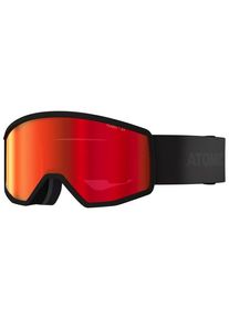 Atomic Kid's Four Junior XS Flash S3 Ski goggles Kids (Small Fit, red)