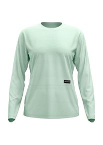 Ortovox Women's 185 Merino Patch L/S Merino shirt Women (L, green)