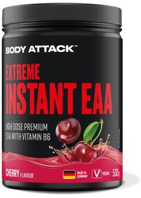 Body Attack Sports Nutrition Body Attack Extreme Instant EAA Powder, 500 g Dose, Cherry
