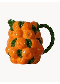 byon Ręcznie wykonana karafka Mandarie Pomarańczowy 2,5 l