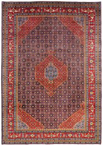 Ardebil Dywan 290 x 200 Niebieski (Iran) Ręcznie Tkany
