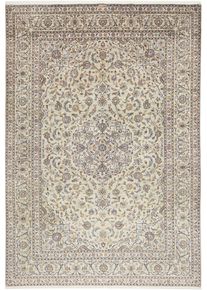 Kashan Perski dywan 250 x 360 Beżowy (Iran) Ręcznie Tkany