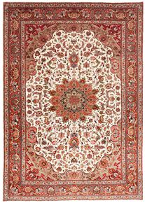 Tabriz Perski dywan 290 x 200 Beżowy (Iran) Ręcznie Tkany