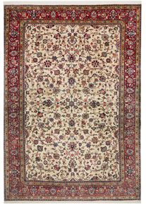 Sarouk Perski dywan 240x350 Beżowy (Iran) Ręcznie Tkany