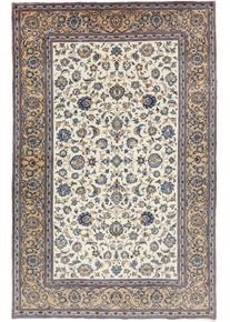 Kashan Perski dywan 310 x 200 Beżowy (Iran) Ręcznie Tkany