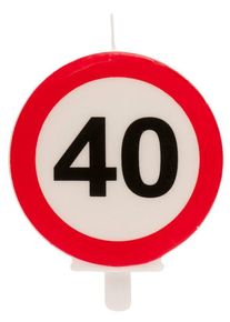 Panneau de signalisation routière numéro 40