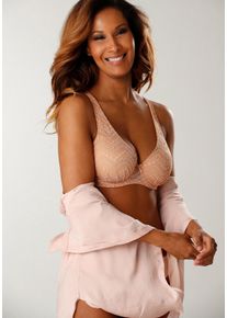 Lascana Damen Schalen-BH in caramel ,Gr&ouml;&szlig;e 100C, Witt, 84% Polyamid, 16% Elasthan