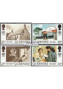 GB - Guernsey 483-486 (kompl.Ausg.) gestempelt 1990 Post
