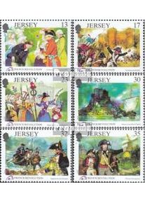 GB - Jersey 485-490 (kompl.Ausg.) gestempelt 1989 Revolution