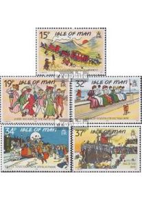 GB - Isle of Man 422-426 (kompl.Ausg.) gestempelt 1990 Klassische Ansi