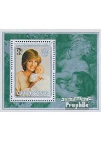 Cookinseln Block131 (kompl.Ausg.) postfrisch 1982 Weihnachten