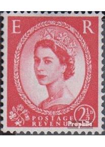 Großbritannien 322x Z kopfstehendes Wasserzeichen postfrisch 1958 Elis