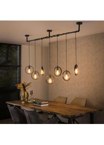hofstein Pendelleuchte Hanglamp Antraciet, 7-lichts