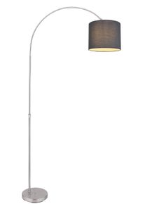 Globo SANNA Staande lamp Nikkel mat, 1-licht
