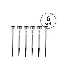 Globo Solarleuchtenset gångvägslampa LED Rostfritt stål, 1-ljuskällor