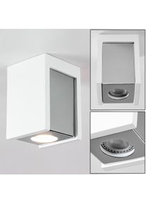 hofstein Braslo Deckenleuchte Grau, Wei&szlig;, 1-flammig