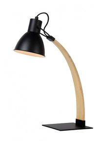 Lucide CURF Lampa stołowa Czarny, 1-punktowy