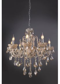 Paul Neuhaus GRACIA Lampa Wisząca W kolorze szampana, 8-punktowe