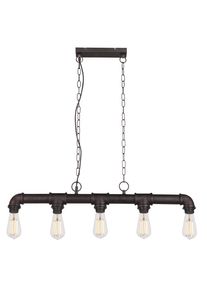 Globo Bayuda Pendelleuchte Schwarz, 5-flammig