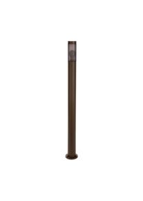 Eglo lights HELSINKI outdoor floor lamp rust-coloured, 1-light source, Motion sensor