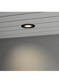 Konstsmide Deckeneinbauleuchte LED Schwarz, 1-flammig