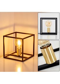 hofstein Ibusuki Tafellamp Goud, Messing, Zwart, 1-licht