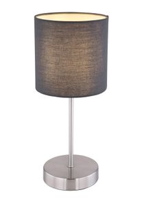 Globo SANNA Tischleuchte Nickel-Matt, 1-flammig