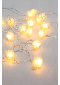 Guirlande Globo LED Blanc, 20 lumi&egrave;res