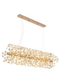 Illuminazione Globo Lighting Katrina Lampadario a corona Oro, 12-Luci