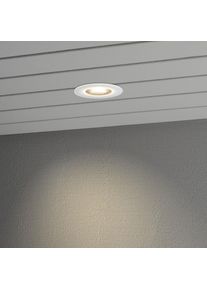 Konstsmide Deckeneinbauleuchte LED Weiß, 1-flammig