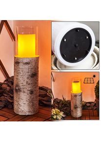 hofstein lampe solaire Tivedstorp LED Couleur bois, 12 lumières