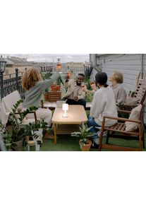 FHL easy Termoli Lampa stołowa LED Biały, 1-punktowy, Zdalne sterowanie, Zmieniacz kolor&oacute;w