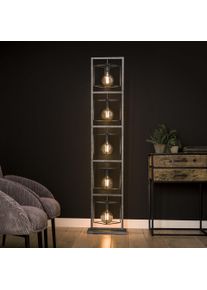 hofstein Osmate Lámpara de Pie Plata, 5 luces