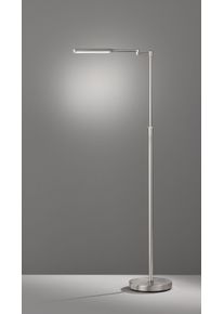Fischer und Honsel Honsel Lampor Nami Golvlampa, Läslampa LED Nickel matt, 1-ljuskällor