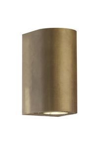 Design For The People by Nordlux Canto Wandleuchte Messing, 2-flammig