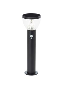 Brilliant Tulip outdoor floor lamp LED black, 1-light source, Motion sensor