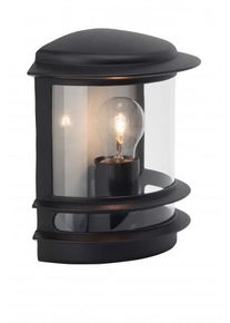 Brilliant HOLLYWOOD Outdoor Wall Light black, 1-light source