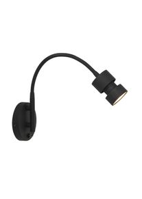 Steinhauer NOV&Eacute; Wall Light black, 1-light source