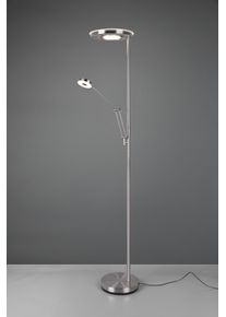 Trio Barrie Deckenfluter LED Nickel-Matt, 2-flammig