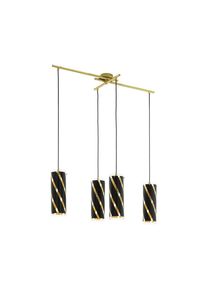 Eglo PINTO NERO Hanger Goud, 4-lichts