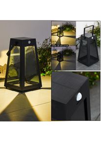 hofstein Arnhem Solarlamp LED Zwart, 1-licht