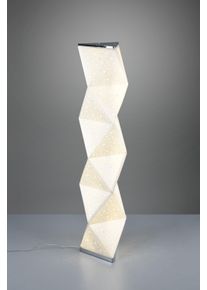 Reality Suma Lámpara de Pie LED Cromo, 1 luz, Mando a distancia, Cambia de color