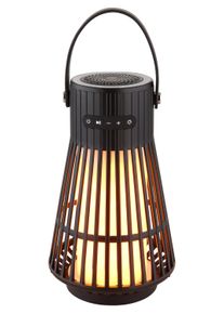 Oświetlenie Globo CHERRIE Zewnętrzna lampa stołowa LED Czarny, Biały, 1-punktowy