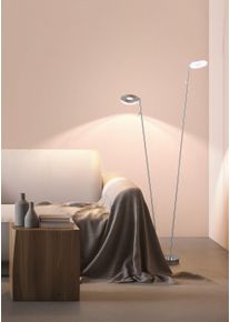 Fischer und Honsel Honsel Lampor Dent Golvlampa LED Nickel matt, 2-ljuskällor