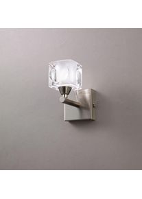 Mantra CUADRAX SATIN Lampa ścienna nikiel matowy, 1-punktowy