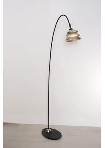 Holl&auml;nder SNAIL ONE lampa stojąca Czarny, Srebrny, 1-punktowy