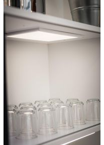 lampes pour bandeaux LEDVANCE Cabinet Blanc, 1 lumi&egrave;re, D&eacute;tecteur de mouvement