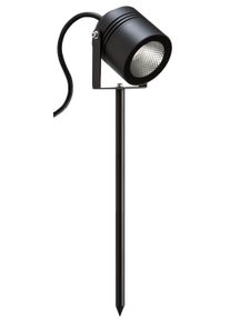 LCD Langenfeld Erdspieß LED Schwarz, 1-flammig