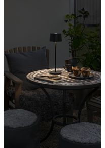 Lampe &agrave; poser Konstsmide Positano LED Noir, 1 lumi&egrave;re