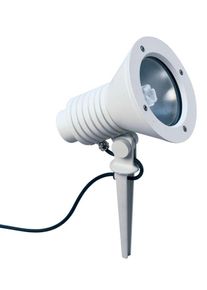 Projecteur de jardin Albert 2183 Blanc, 1 lumi&egrave;re